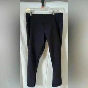 Lululemon Fresh In Mesh Crop (19") black size 8